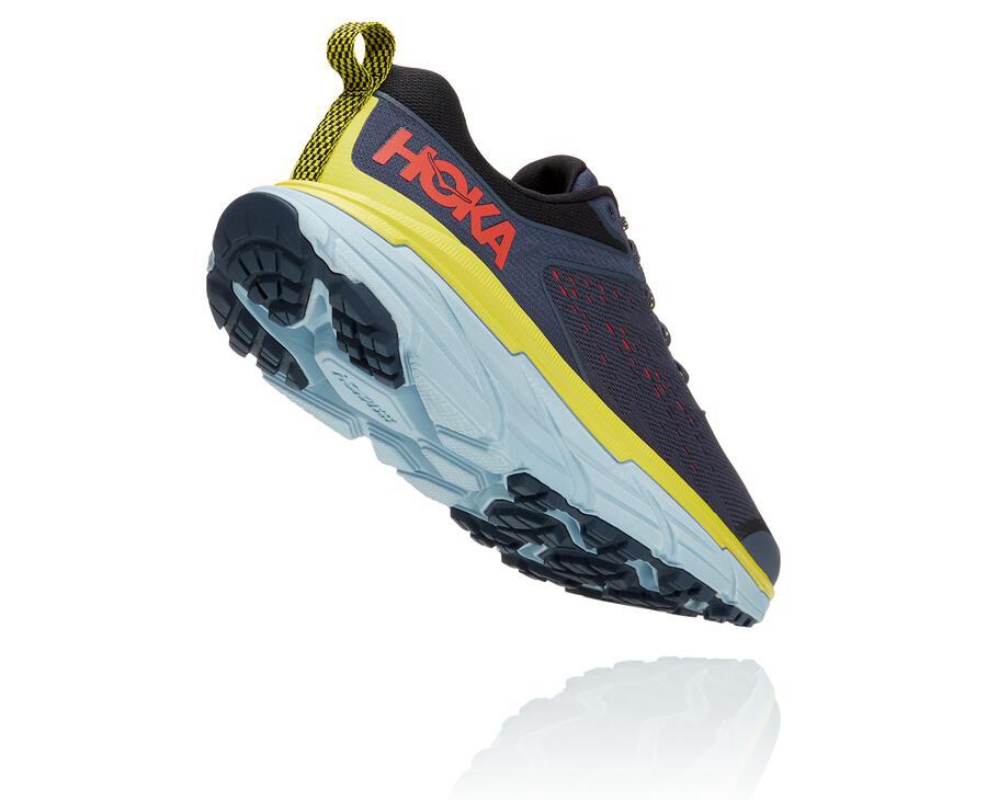 Hoka Australia One One Challenger ATR 6 - Mens Trail Shoes Blue - FKLZV-2156